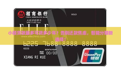 小额贷款最多可贷多少年