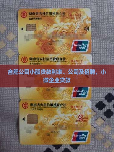 合肥公司小额贷款