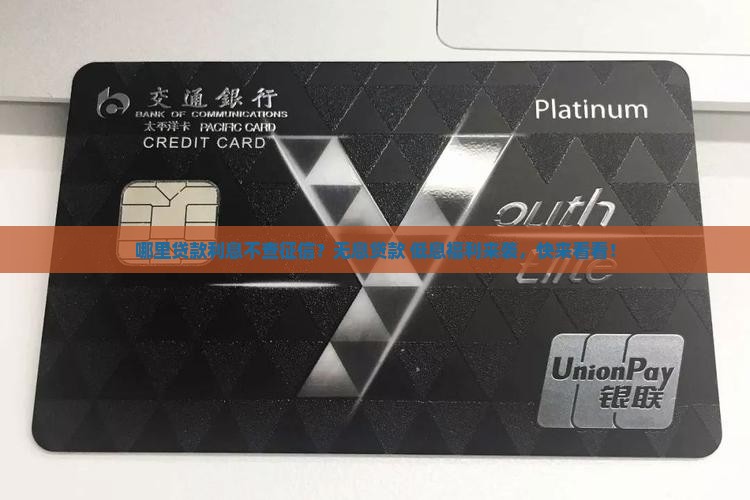 哪里贷款利息不查征信