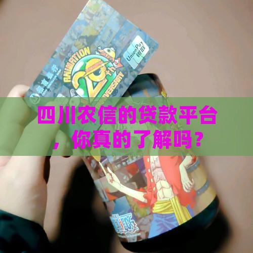 四川农信适用的贷款平台