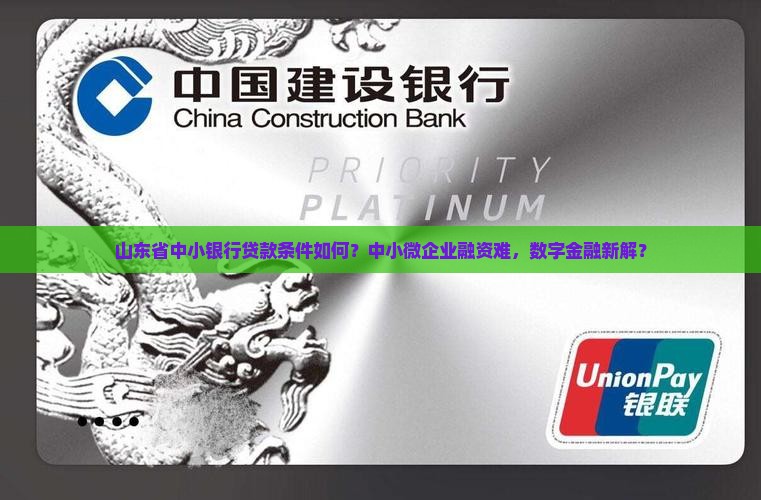 山东省中小银行贷款条件