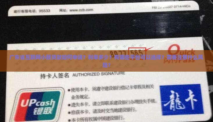 广东省互联网小额贷款