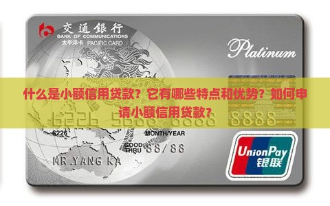 小额信用贷款的概述 小额信用贷款的概述