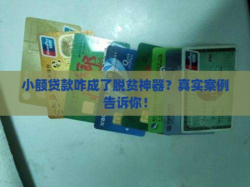 小额贷款扶贫案例