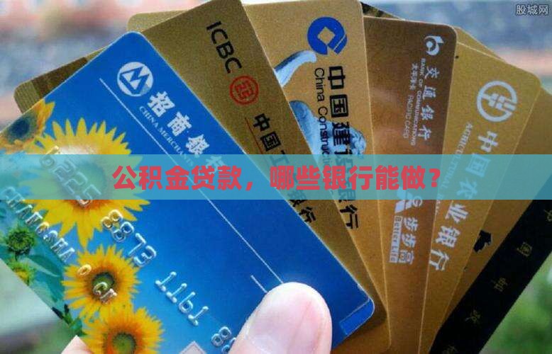 公建贷款哪家银行能做