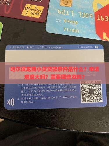 哈尔滨龙商小贷贷款条件