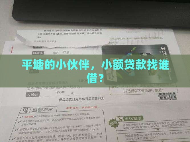平塘有小额贷款的吗