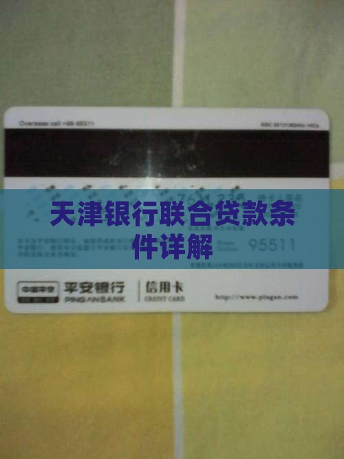 天津银行联合贷款条件
