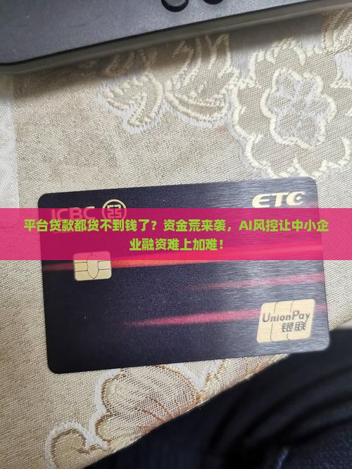 平台贷款都贷不到钱了