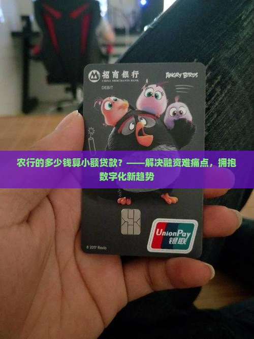 农行的多少钱算小额贷款