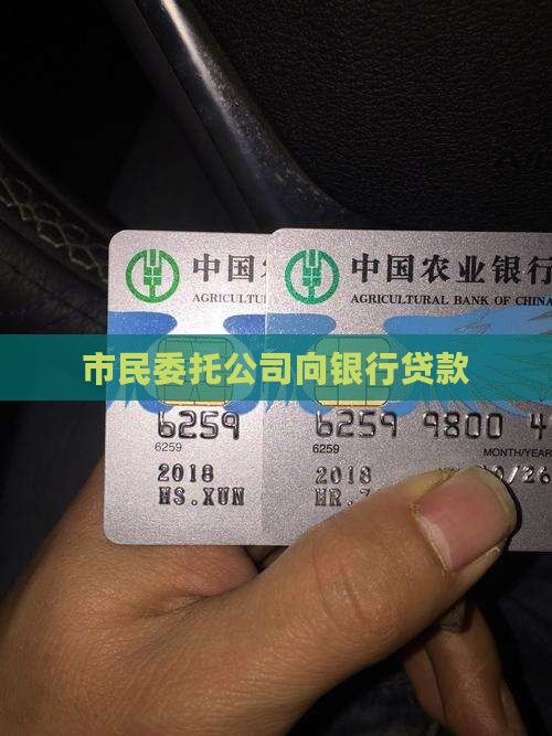 市民委托公司贷款