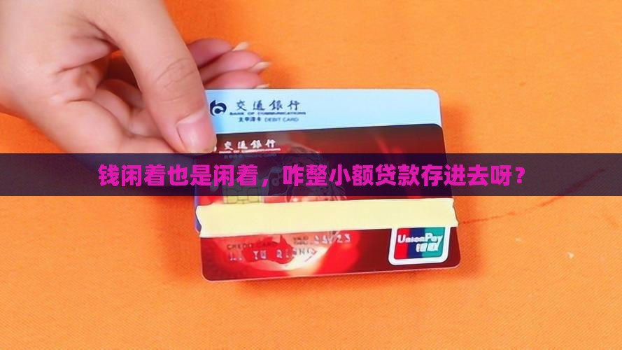 怎么把钱放小额贷款里