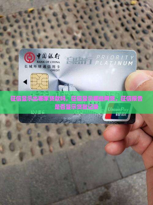 征信显示出哪家贷款吗