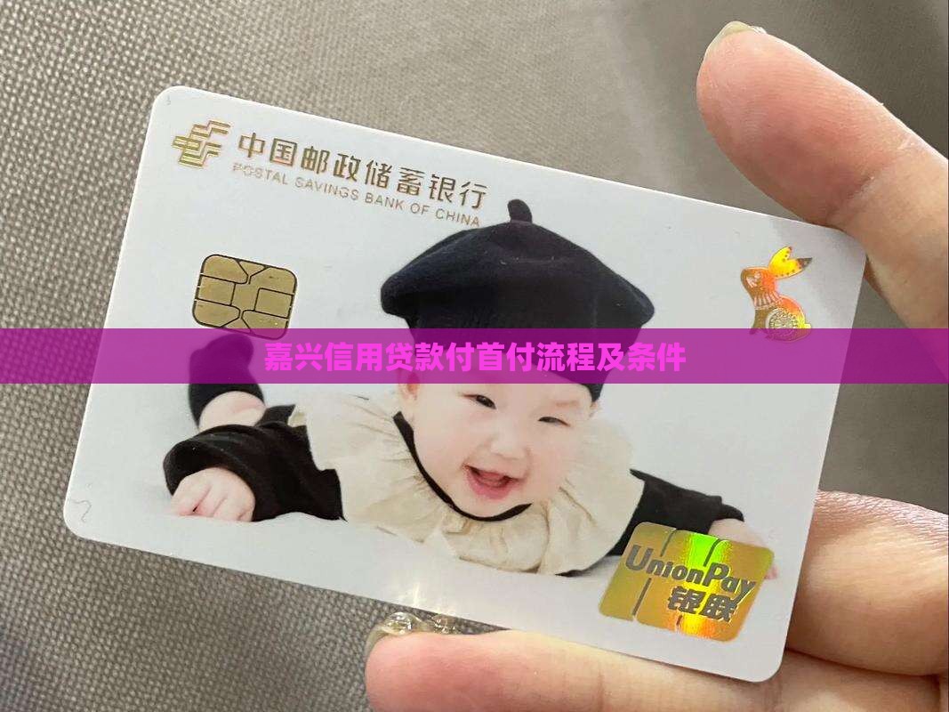 嘉兴信用贷款付首付