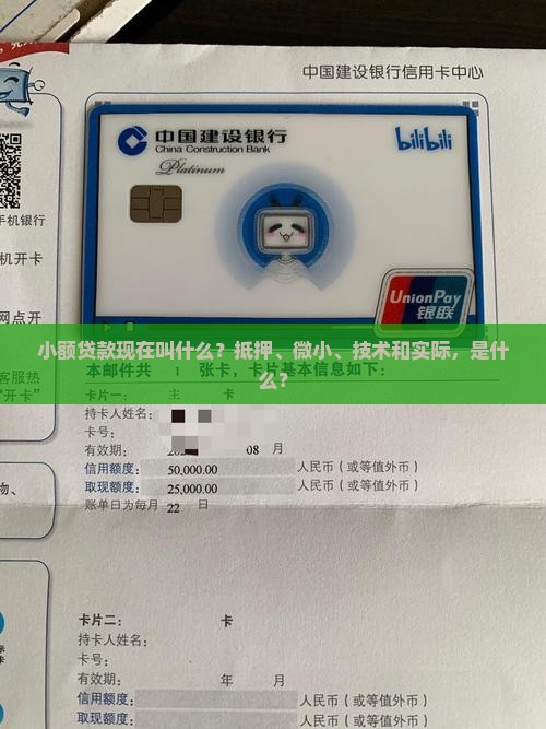 小额贷款现在叫什么