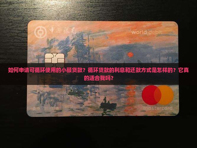 可循环使用的小额贷款 可循环使用的小额贷款