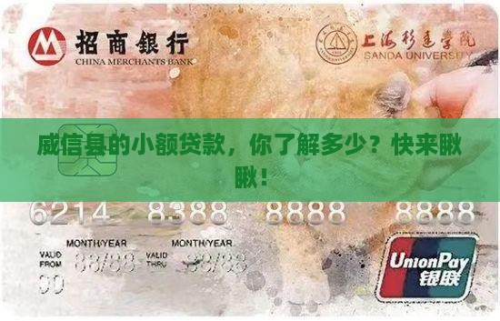 威信县小额贷款
