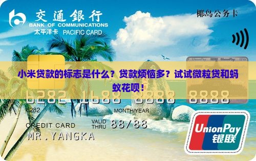 小米贷款的标志是什么
