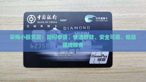 宋梅小额贷款