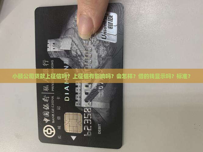 小额公司贷款上征信 小额公司贷款上征信