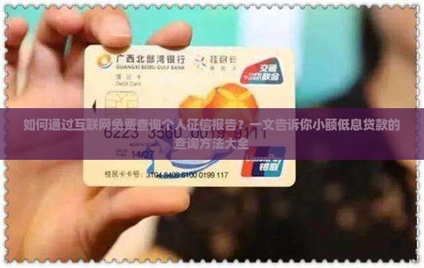 如何查征信小额贷款