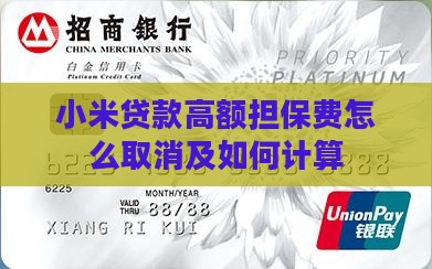 小米贷款高额担保费