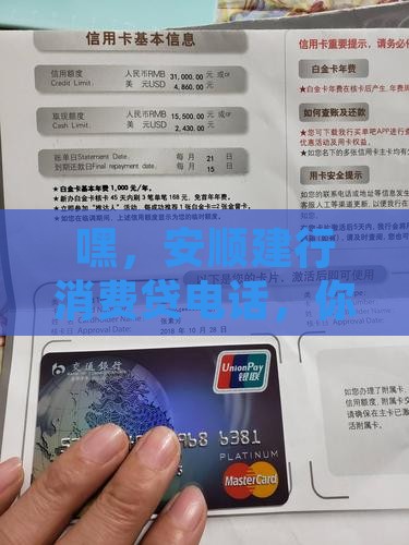 安顺建行消费贷款电话