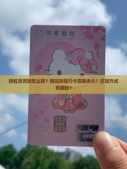 微粒贷贷款怎么取 微粒贷贷款怎么取