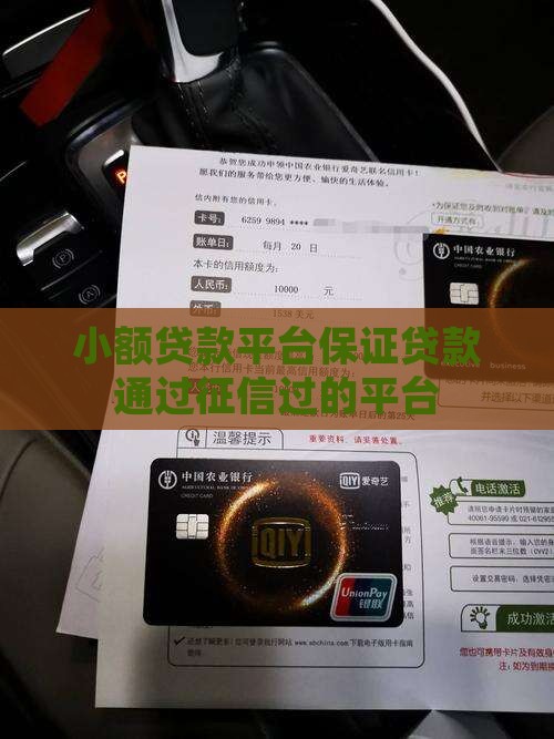 小额贷款保证通过的
