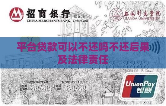 平台贷款可以不