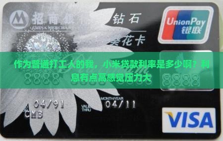 小米贷款多钱利息