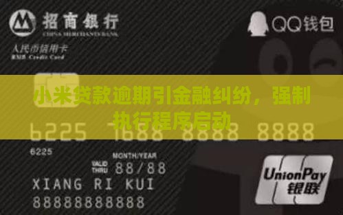 小米贷款申请强制执行