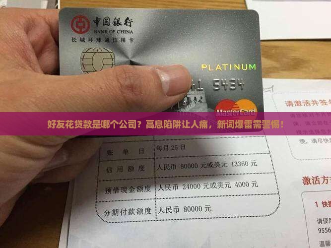 好友花贷款是哪个公司