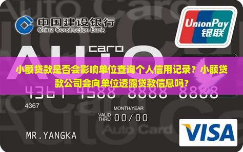 小额贷款可以查到单位吗