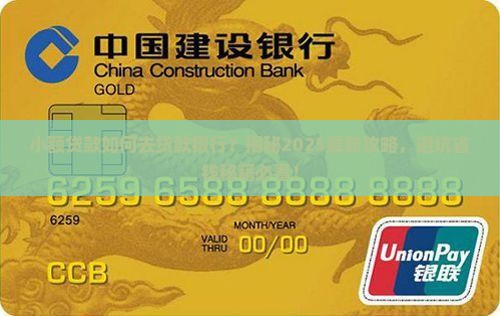 小额贷款如何去贷款银行