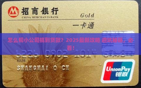 怎么去小公司贷款呢