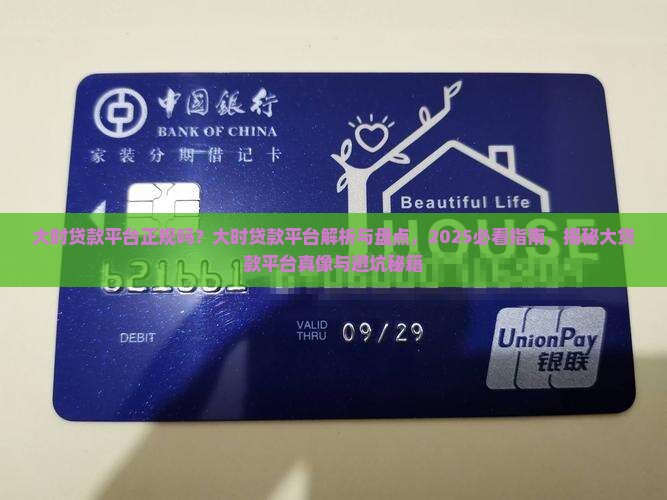 大时贷款平台