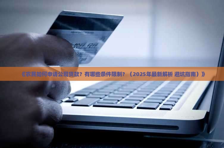 农民能办什么公司贷款呢 农民能办什么公司贷款呢