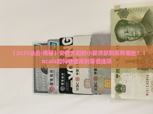安徽太和有哪些小额贷款