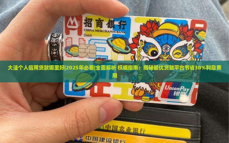 大洼个人信用贷款哪里好