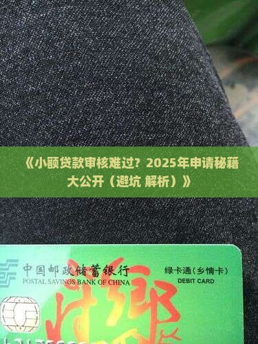 小额贷款审核前景