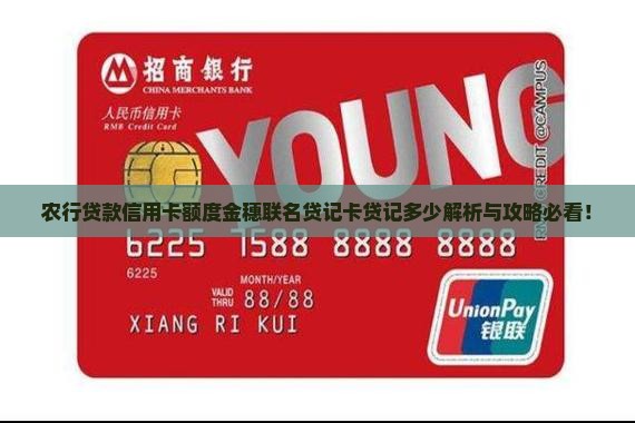 农行qq贷款信用卡额度