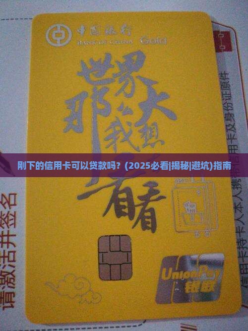 刚下的信用卡可以贷款吗