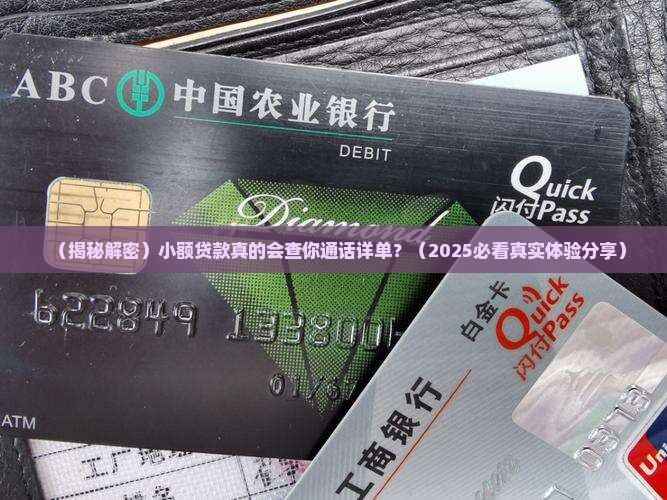 小额贷款能查通话祥单吗