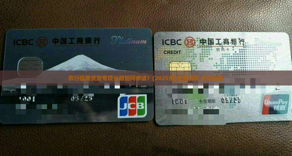 农行信用贷款专项分期