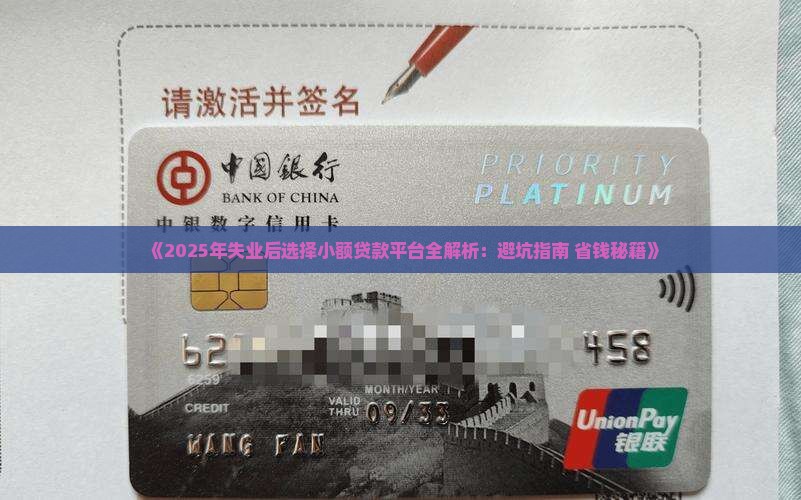 失业后做什么小额贷款好