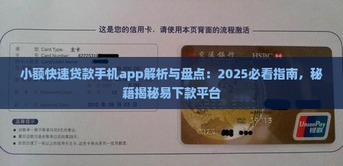 小额快速贷款手机app
