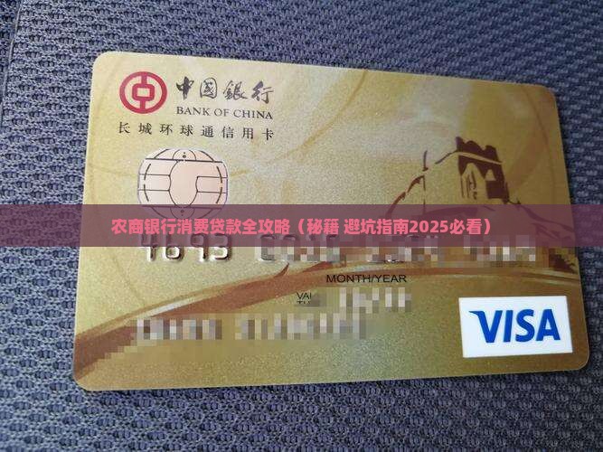 农商行消费通贷款
