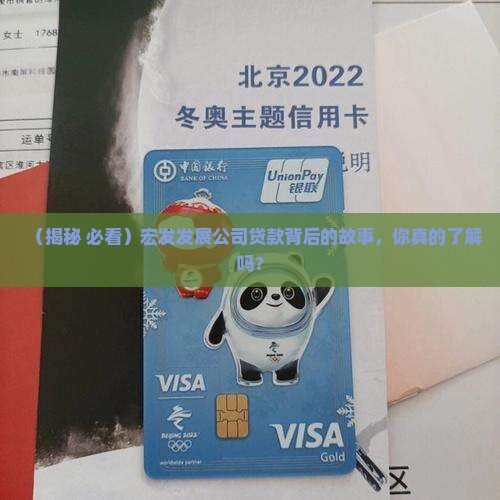 宏发发展公司贷款