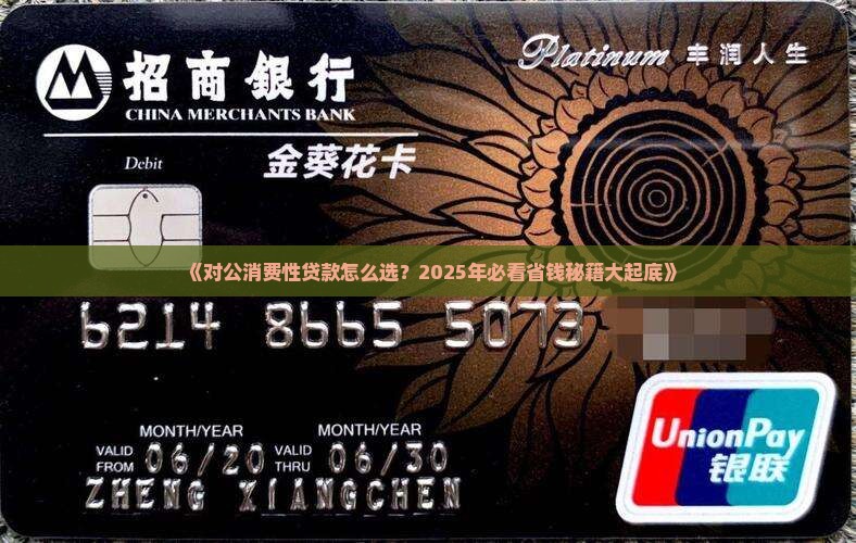 对公消费性贷款
